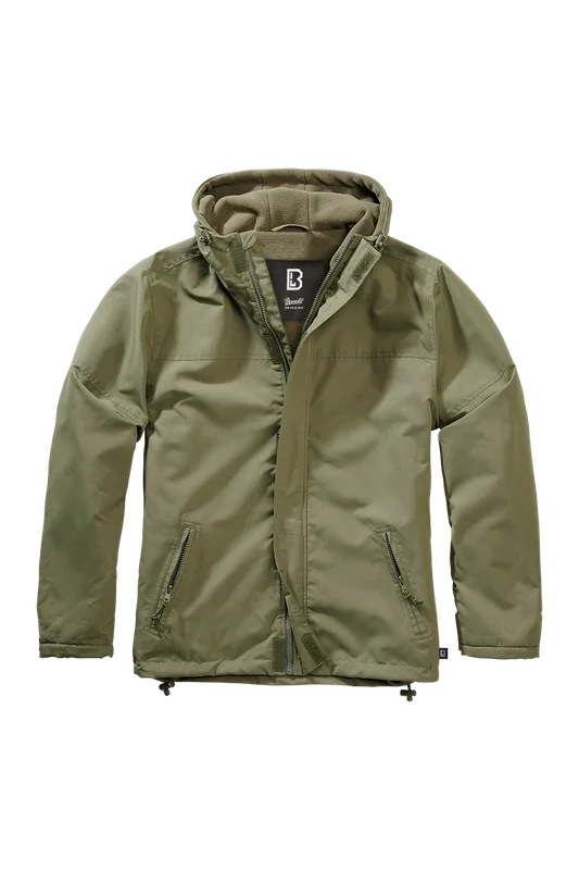 Bunda Brandit Brandit Windbreaker Frontzip Olivová L