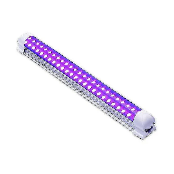 10w 40 Led Uv Lila Ljus Svart Rör Vägglampa Bred Tryck Ktv Bar Hårdnande Ljus Led Rör Uv Ljus 365 395 Us Eu Kontakt 365nm