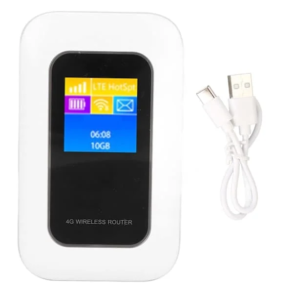 Mobil WiFi Hotspot 5G 4G LTE Ulåst Hotspot Enhed Bærbar Mini WiFi Router med SIM-kort Slot til Rejser