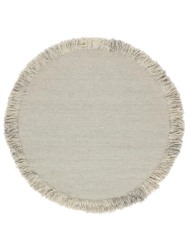 Ravi Grey Round Rug