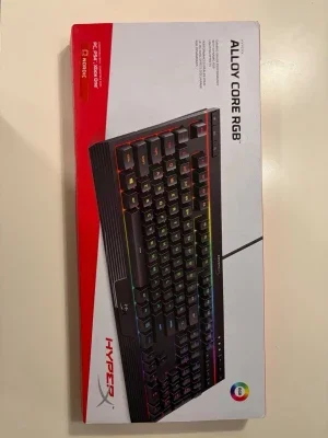 HyperX Alloy Core RGB tangentbord
