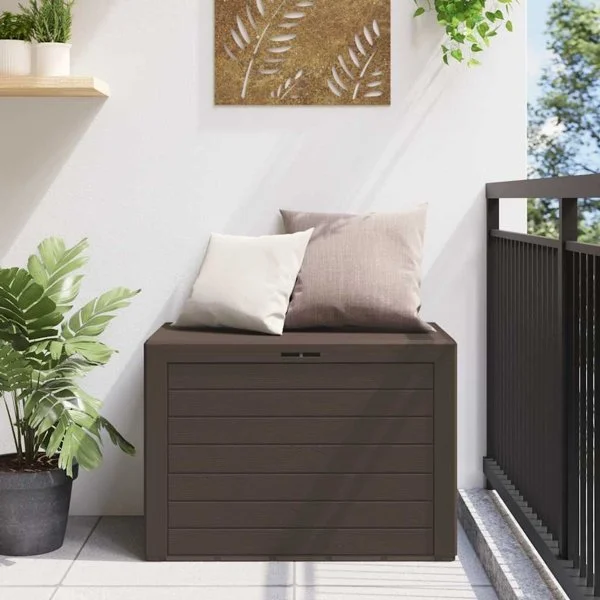 vidaXL Dynbox brun 78x44x55 cm
