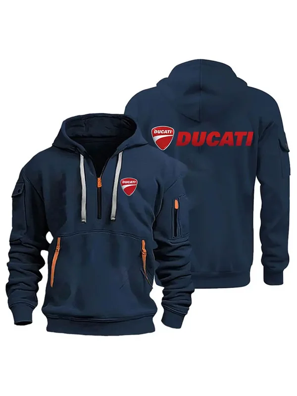 AliExpress - Sweat-shirt à capuche Ducati pour homme, vêtements de sport d'extérieur printemps-automne, mode décontractée pour les passionnés de moto 
