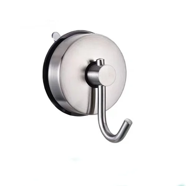 Suction Cup Holder for Bathroom Towels, Powerful Suction Cup Holder for Kitchen Towels, Suction Cup Holder for Shower Wall, for Bathrobe, Loofah, Coat