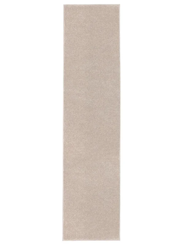 Tvättbar Inom- Och Utomhusmatta Enfärgad Anna Beige Gångmatta Liten Oeko-Tex