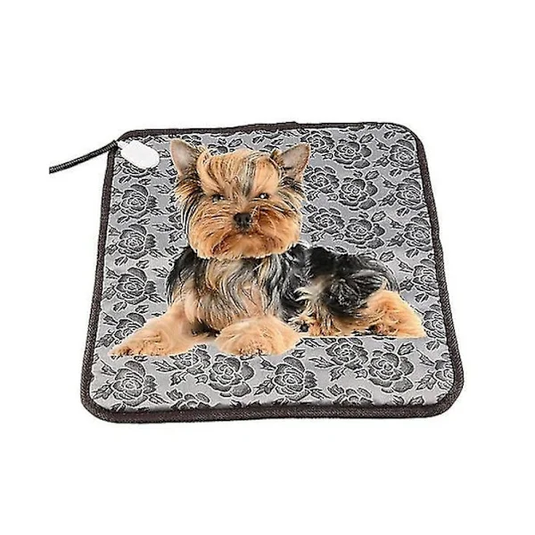 Pet Heating Pad Heating Mat Waterproof Electric Blanket Chew Resistant Steel Cable for Cats and Dogs, Cat Blanket-FF-