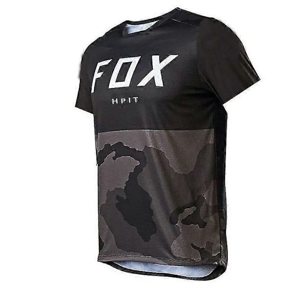 2020 Herr Downhill Tröjor Hpit Fox Mountainbike Mtb Skjortor Offroad Dh Motorcykel Tröja Motocross Sportkläder Kläder Fxr Cykel