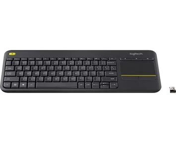 Logitech K400 Plus - Dark Grey - Styr din dator direkt från TV-soffan