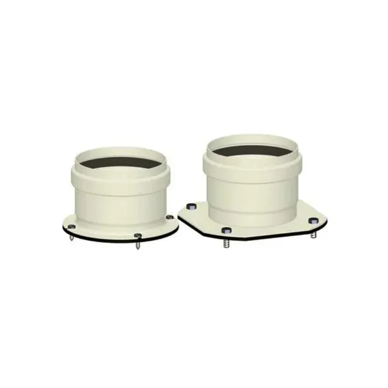 Kit sdoppiato scarico fumi ø 80/80 per caldaie a condensazione Immergas in PP