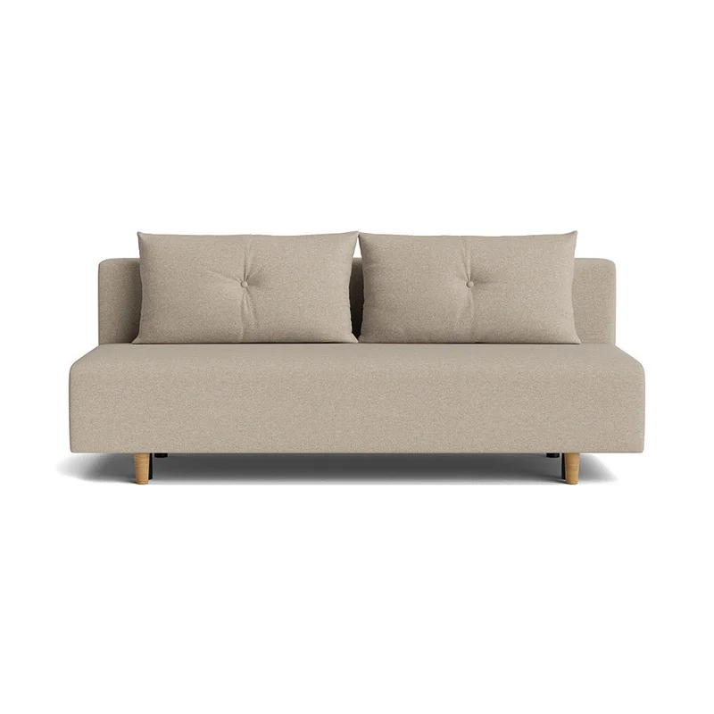 Houston 2 personers sovesofa, opbevaring - Aurora Beige - 200x87x85 - Sofa, sovesofa