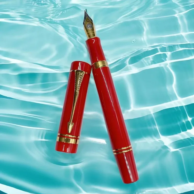 AliExpress - Stylo plume de pratique de calligraphie acrylique, encre à piston M2, lame de stylo plume, couteau long, stylo d'affaires, pointe polie à