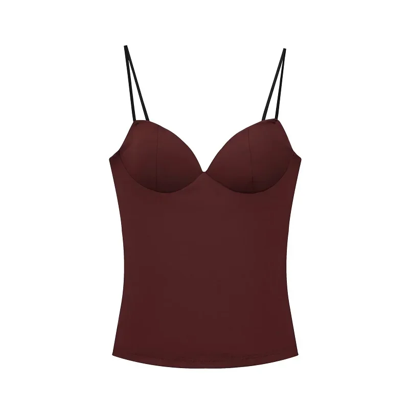 AliExpress - MUJER Sexy Corset haut court femme Camisole dos nu hauts courts pour femmes sans manches Bustier hauts femmes bretelles bustier tubulaire