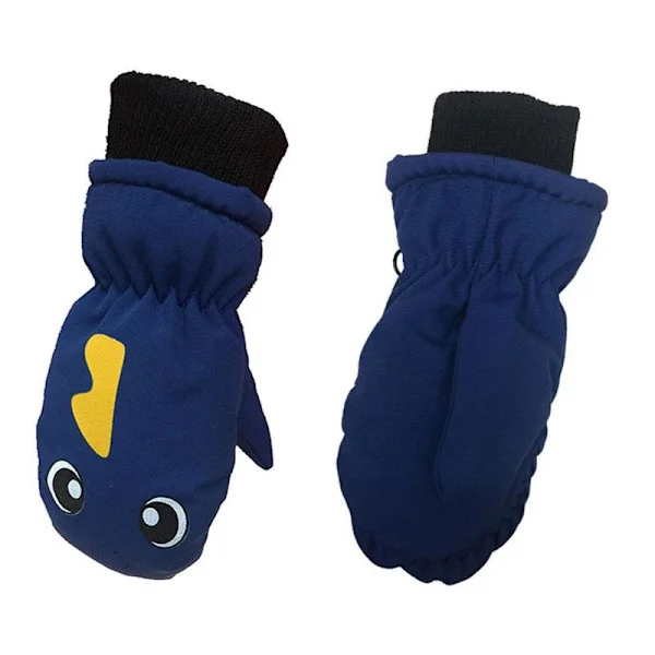 1 Pair Baby Mittens for Winter Kids Boys Girls Outdoor Warm Gloves Waterproof Windproof Ski Gloves