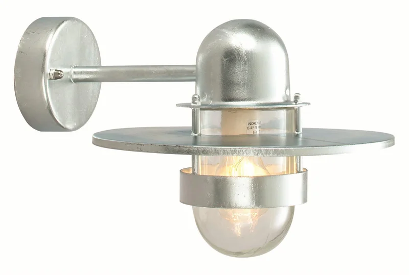 Norlys Bergen 270 Väggarmatur 60 W Galvaniserad, Belysning