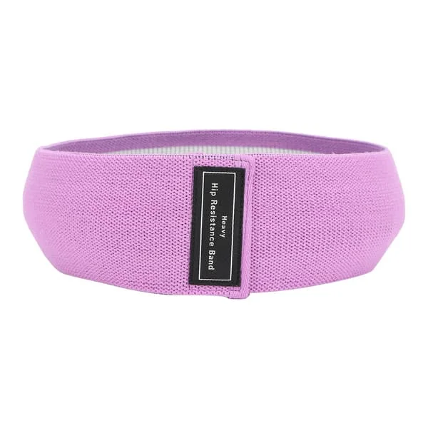 Träningsband Motståndsband Halkfritt Fitness Elastiskt Stretching Träningsband Dragrem Bälte (Lila)