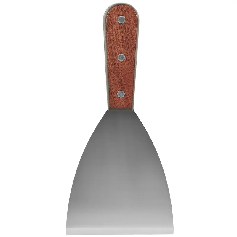 Exxent Skraper til stekebord 22 cm' - 'Stål og tre
