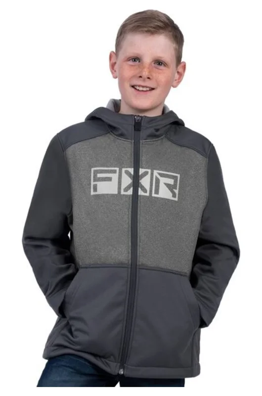 Motorjas Kinderen FXR Hydrogen Grijs Heather/Houtskool S
