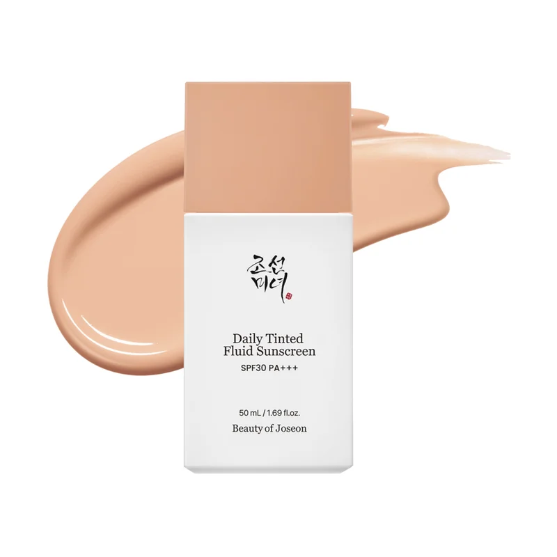 BEAUTY OF JOSEON Daily Tinted Fluid Sunscreen Broad Spectrum SPF 30 PA +++ 50ml - Solare viso alta prot.
