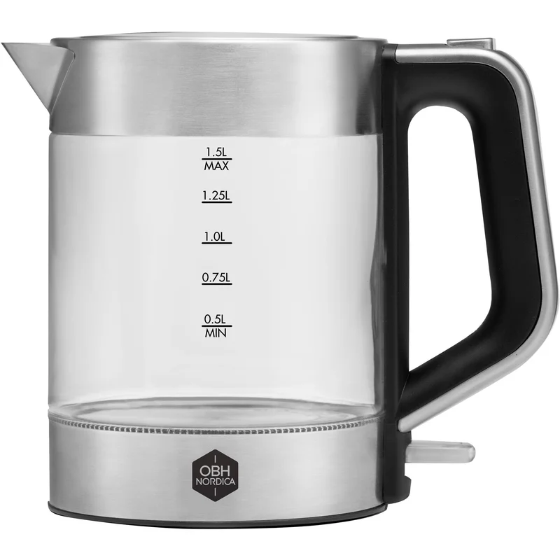 Obh nordica Venice sladdlös vattenkokare, 1,5 liter | Köksmaskiner > Vattenkokare | Bagaren och Kocken