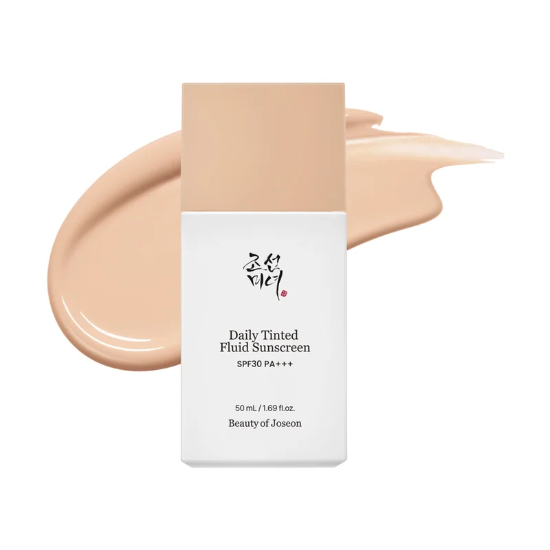 BEAUTY OF JOSEON Daily Tinted Fluid Sunscreen Broad Spectrum SPF 30 PA +++ 50ml - Solare viso alta prot.