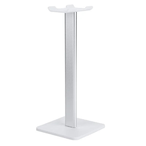 Universal Praktisk Headset Øretelefon Stand Holder Hovedtelefon Show Hylde Aluminium Beslag Hvid