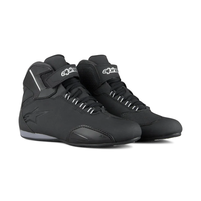 Zapatillas de Moto Alpinestars Sektor Impermeables Negro 44