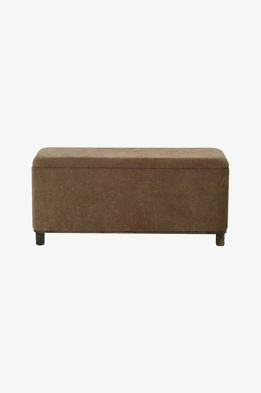 Nordic Furniture Group - Bänk med förvaring Soma - Brun - Bänkar - Från Homeroom