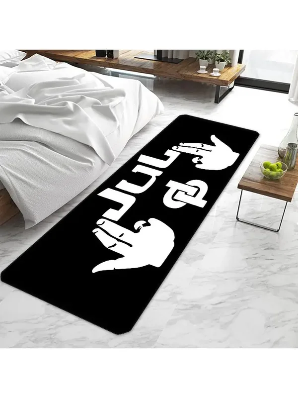 AliExpress - Rappeur JuL C'est Pas Des Lol tapis de porte entrée antidérapant lavable cuisine tapis salon couloir tapis porte salle de bain bain