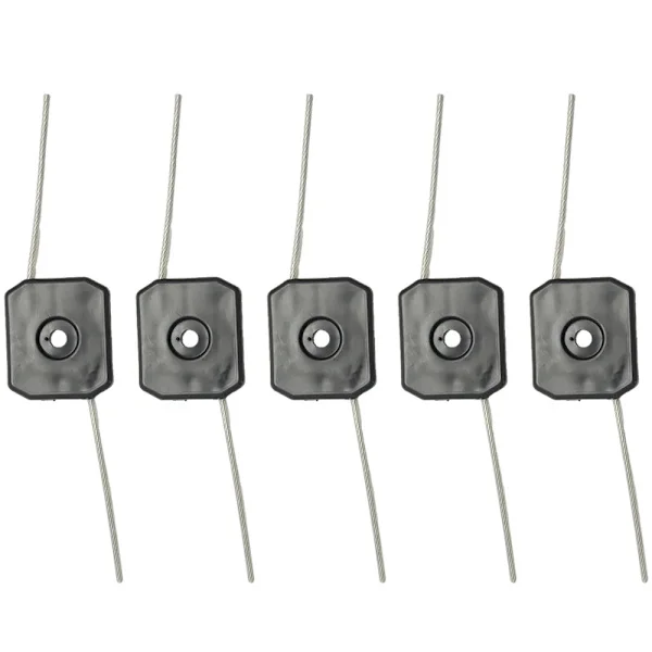 5 st Elektrisk Grästrimmer Huvud Plastpanel med 150mm Klipplina Trädgårdstillbehör