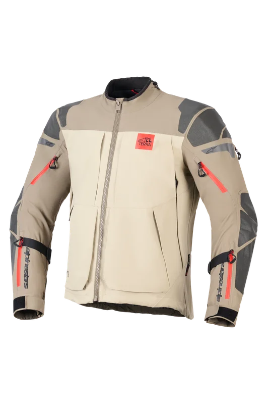 MP-Takki Alpinestars Nazca 3L Gore-TEX Pähkinänruskea/Kivenruskea S