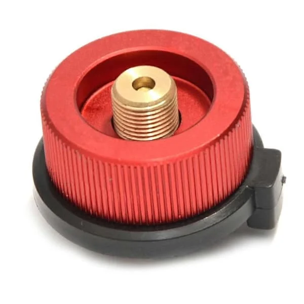 Utendørs Camping Fjellvandring Komfyr Adapter Konvertering Delt Type Gassovn Kobling Tank Adapter