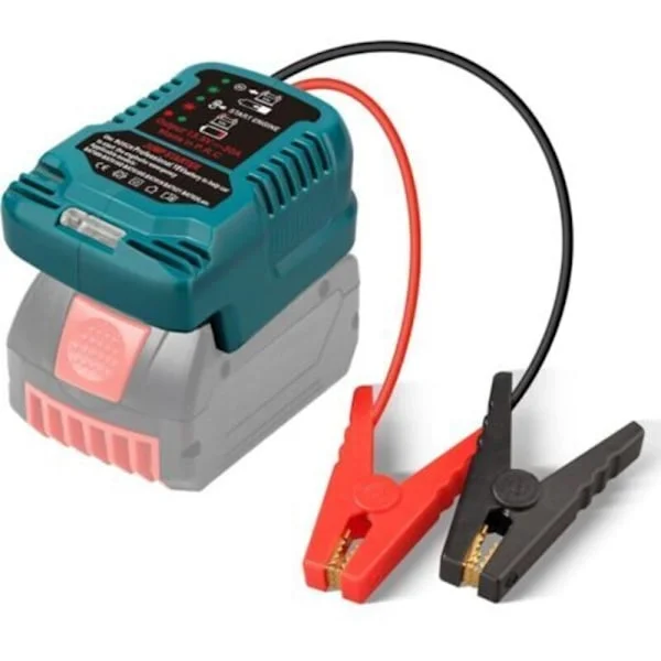 Jumpstarter-batteri til Bosch Professional 18V GBA-system. Jumpstarter kompatibel med Bosch 18V GBA-batteri til 12V køretøjer