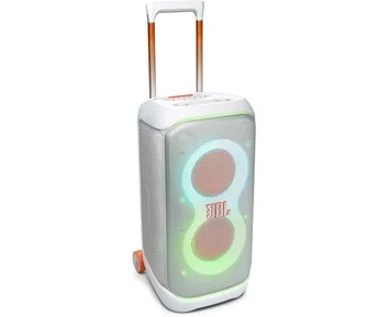 JBL-PartyBox Stage 320 - White-Kraftig partyhøyttaler med lyseffekter-Home Audio-Partyhøyttalere