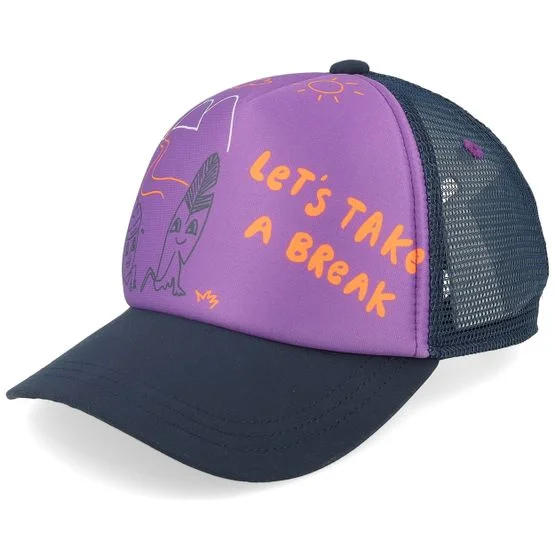Jack Wolfskin - Violett trucker Cap - Kids Animal Mesh Cap K Sea Rose Trucker @ Hatstore