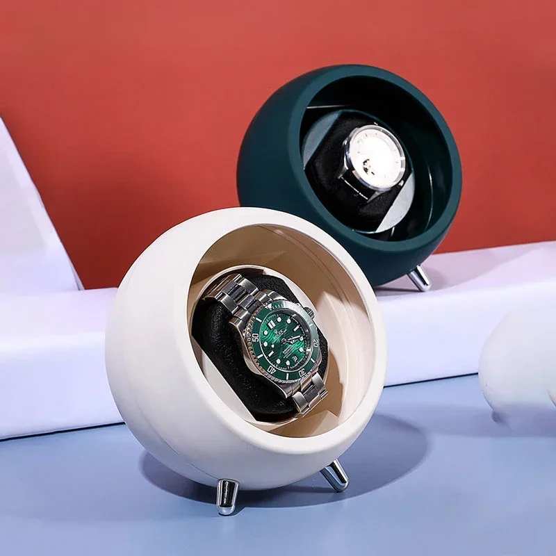 AliExpress - IBBETON Enkele watchwinder voor automatische horloges Opbergdoos Automatische opwinder Gebruik USB-kabel / met batterij Mabuchi Mute 