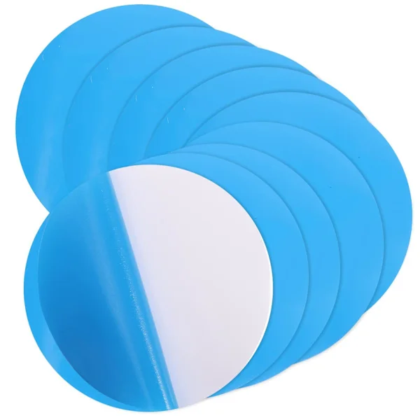 10 st Vinyl Pool Liner Patch Självhäftande Pvc Vinyl Reparation Patch Plast Pool Patch Reparationssats För Pool Uppblåsbar Båt Simring7.5cm