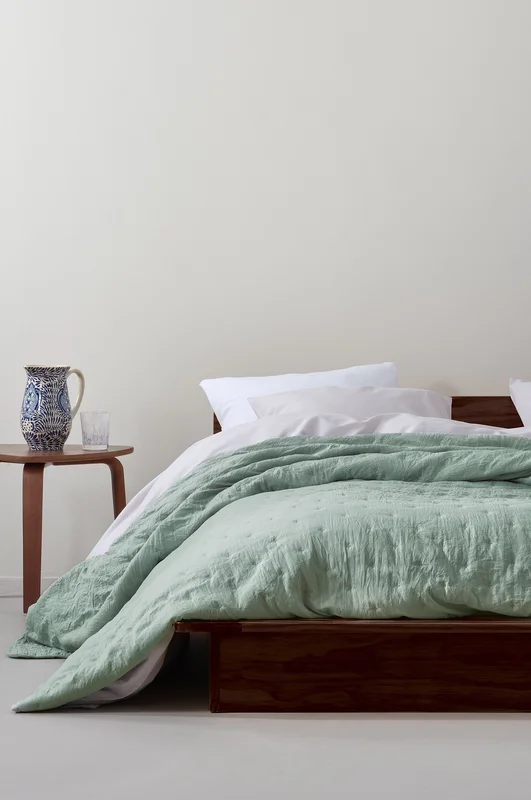 Jotex - 150 Calm Överkast Grågrön Bedspread - Köp Enkelsäng hos Jotex
