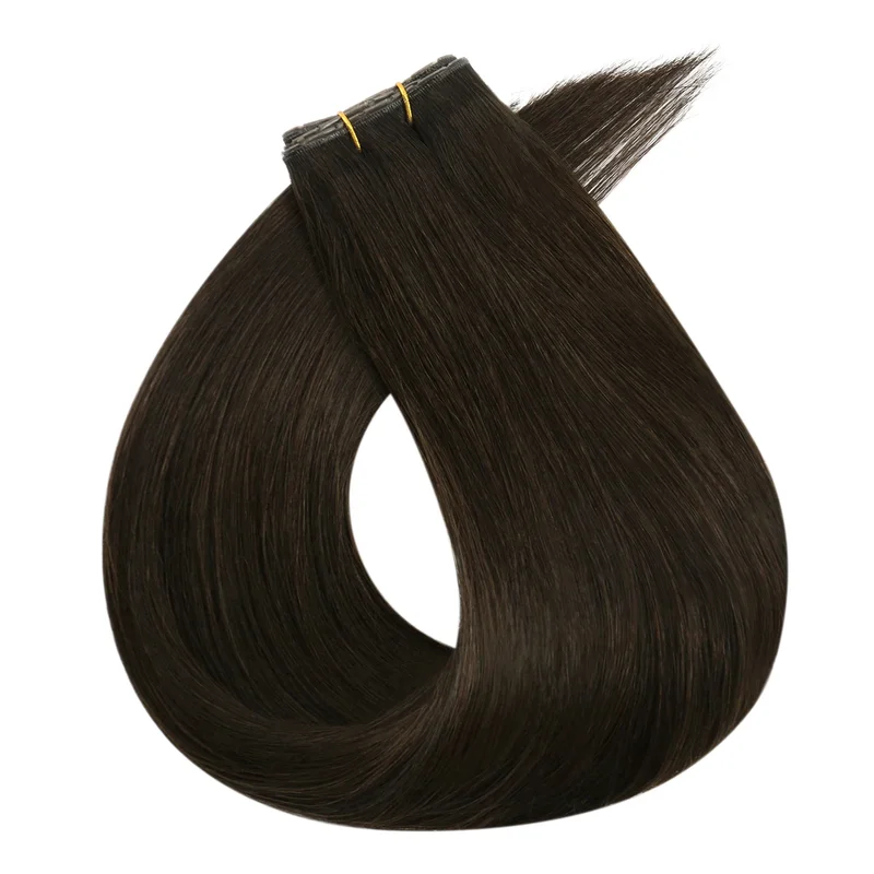 AliExpress - Full Shine 50G Butterfly Weft Haarverlängerungen Genius Weft Extensions Unsichtbare handgebundene Extensions Echthaar für Frauen