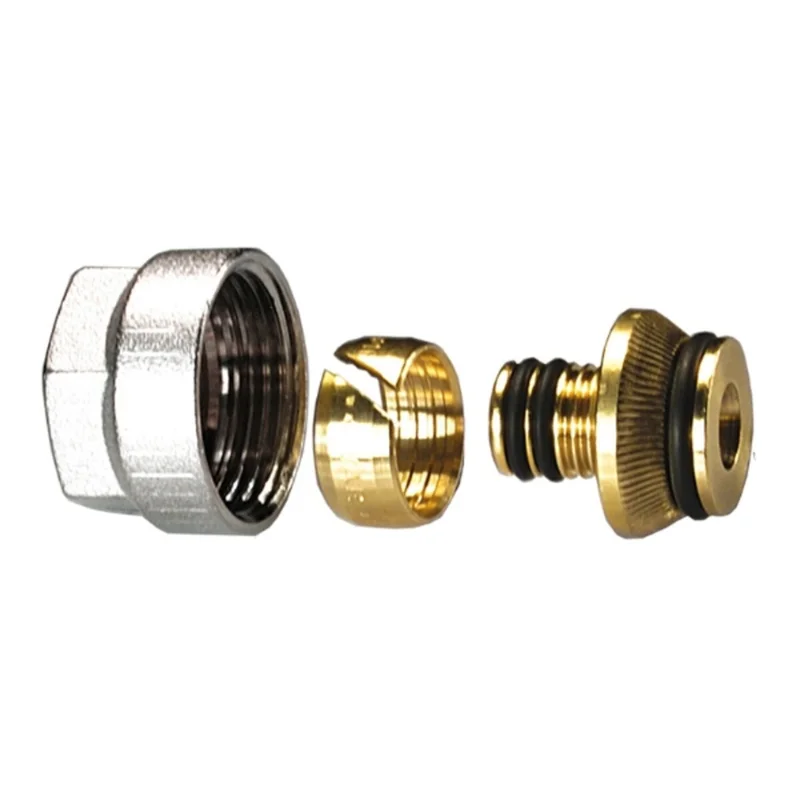 Raccordo multistrato Ivar allacci 16mmx2 per radiatori