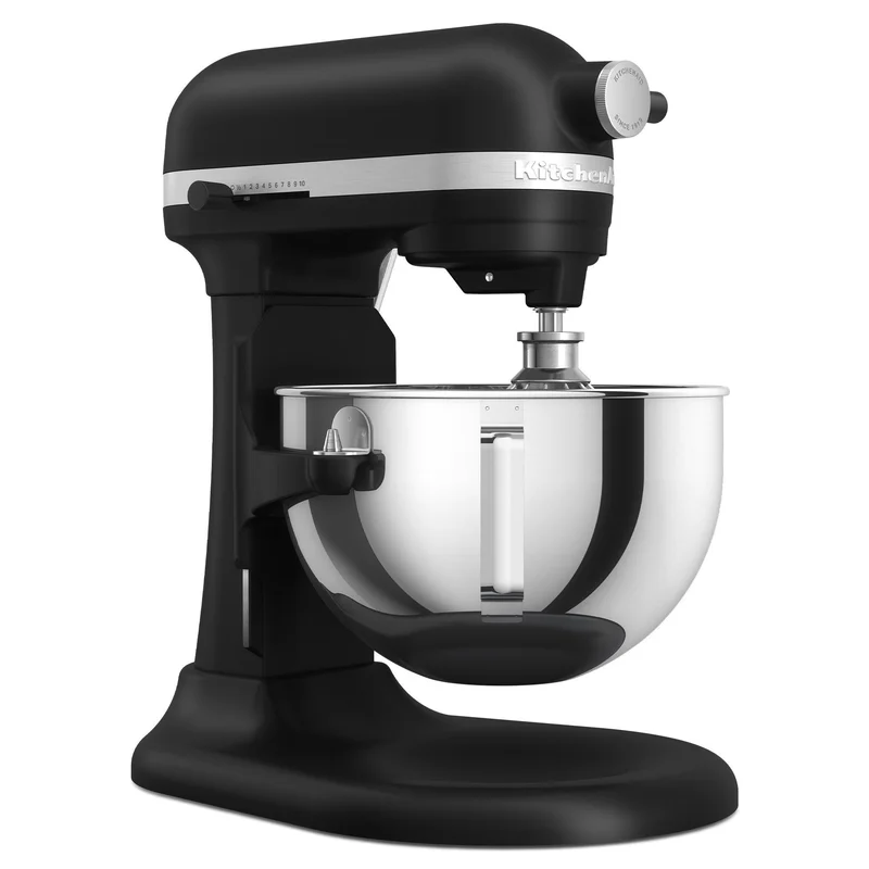 Kitchenaid Yleiskone nostettavalla kulholla 5,2 litraa, mattamusta