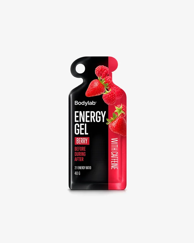 Bodylab Energy Gel, Berry (With Caffeine) - 40g
