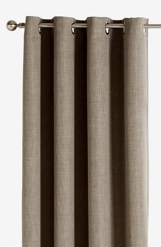 Cellbes of Sweden - Lystett gardin Ellen 2-pack i brun i størrelse 140 x 165 cm