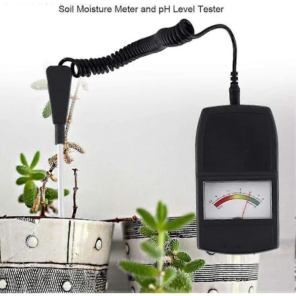 PH Nivåtester - 2 i 1 Jord PH Nivåtester for Planter Avlinger Blomster Grønnsaker