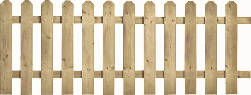 Jabo 115 Original Staket tryckimpregnerad, trä 200 x 78 cm, Utemiljö