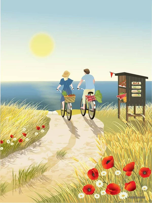 ViSSEVASSE Plakat Summer Life 50x70 cm, Tøj & Bolig, Boliginteriør, Plakater & Rammer