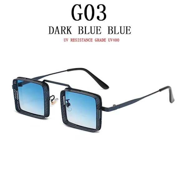 Steampunk Solbriller For Menn Firkantet Vintage Punk Mote Briller Sonnenbrille Retro Lunette De Soleil Homme Lentes
