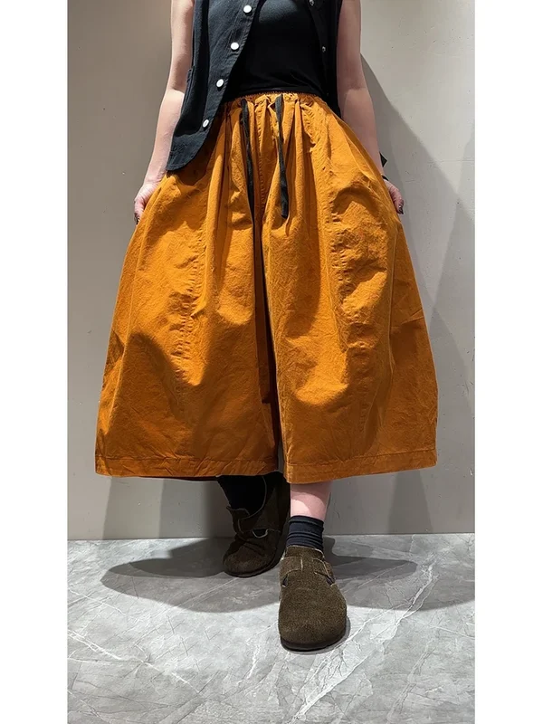 AliExpress - Amax LuluE Japanisches Design Vintage Einfarbige Hosen Damen 2026 Mode Klassische Weite Hosen Damen Sommer Lockere Freizeitkleidung