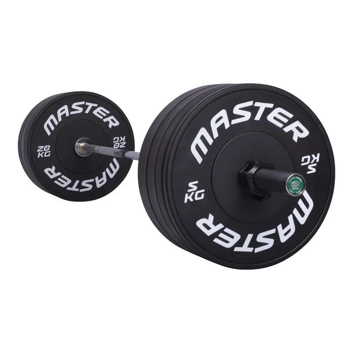 Master Fitness Vektskiver Pakke Gummi 120 kg