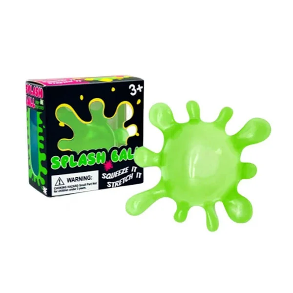 Fidget Toys Kids Squeeze Ball, Splat Stick Squishy Toys, Squeeze Splash Toys, Relieve Anxiety, Ice Soft Squeeze Cube Maltose Balls