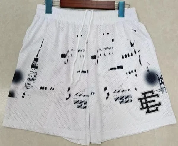 Fitnessshorts til mænd, strandbukser, basketballtræningsbukser, street trend sweatpants, åndbare mesh shorts til mænd